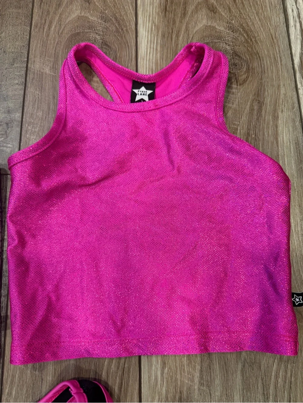 Pixie Lane Girls' Glitter Tumble Tank Trio - Size 7